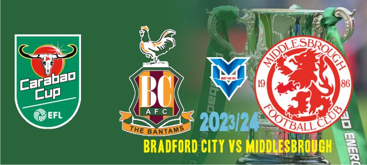 Prediksi Bradford City vs Middlesbrough