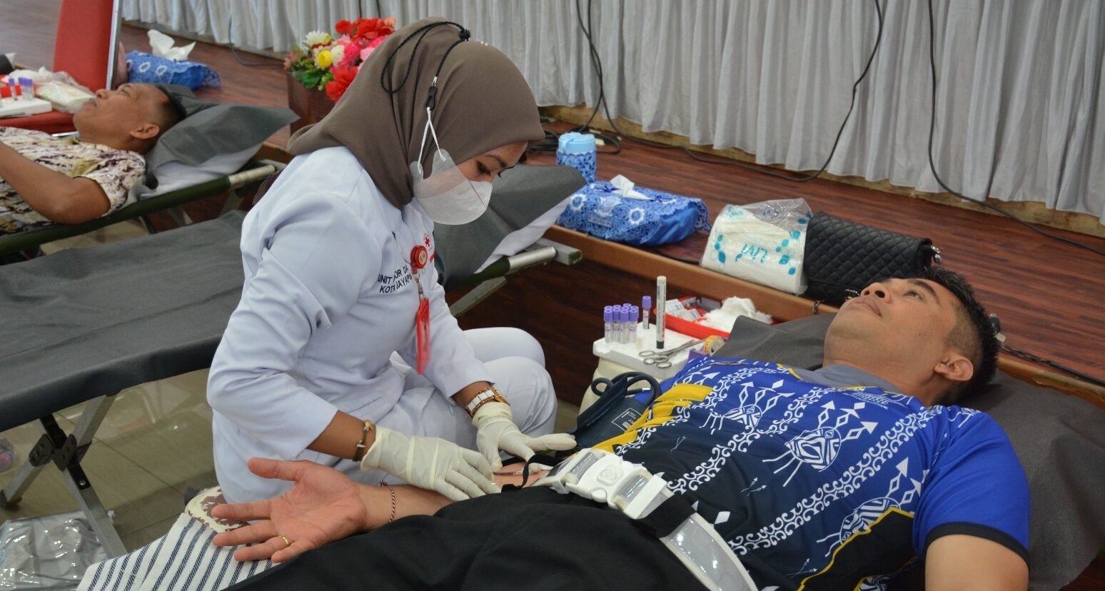 Dit Lantas Polda Papua Gelar Donor Darah