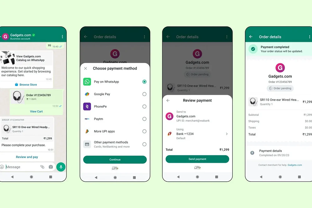 Fitur Flows Di Aplikasi WhatsApp Berbelanja