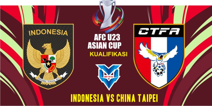 Prediksi China Taipei U23 vs Indonesia U23