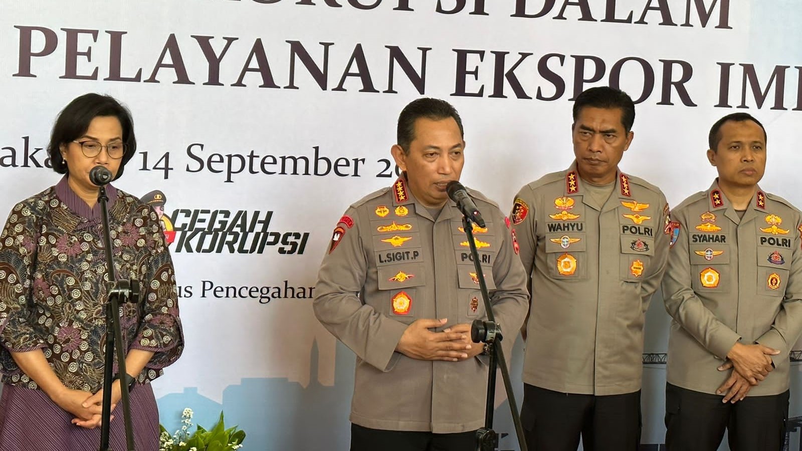 Kapolri Terus Upayakan Perbaikan Indeks Persepsi Korupsi