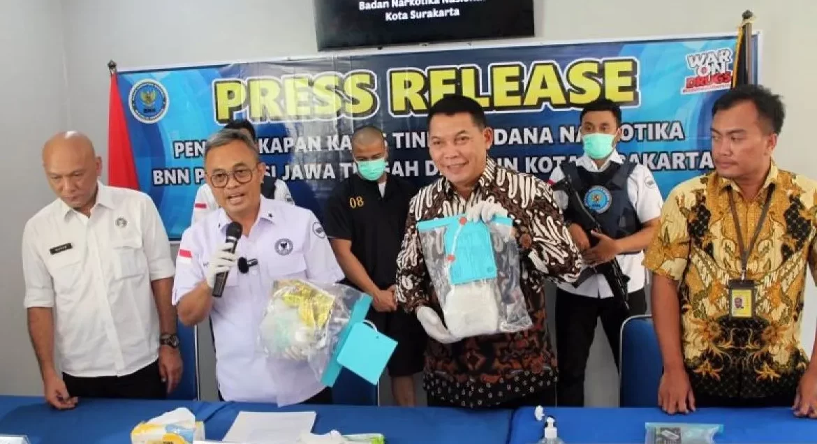 Kurir Sabu Asal Banda Aceh Ditangkap BNNP Jateng