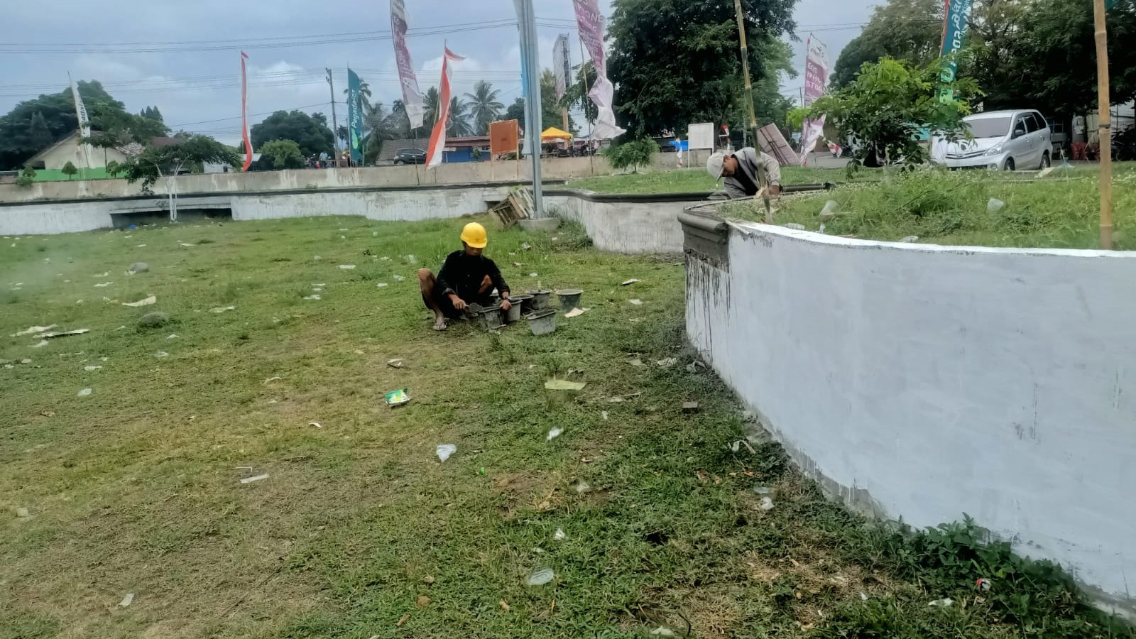 Lanjutan Proyek RTH Bireuen Menguras Anggaran 1,5 Milyar