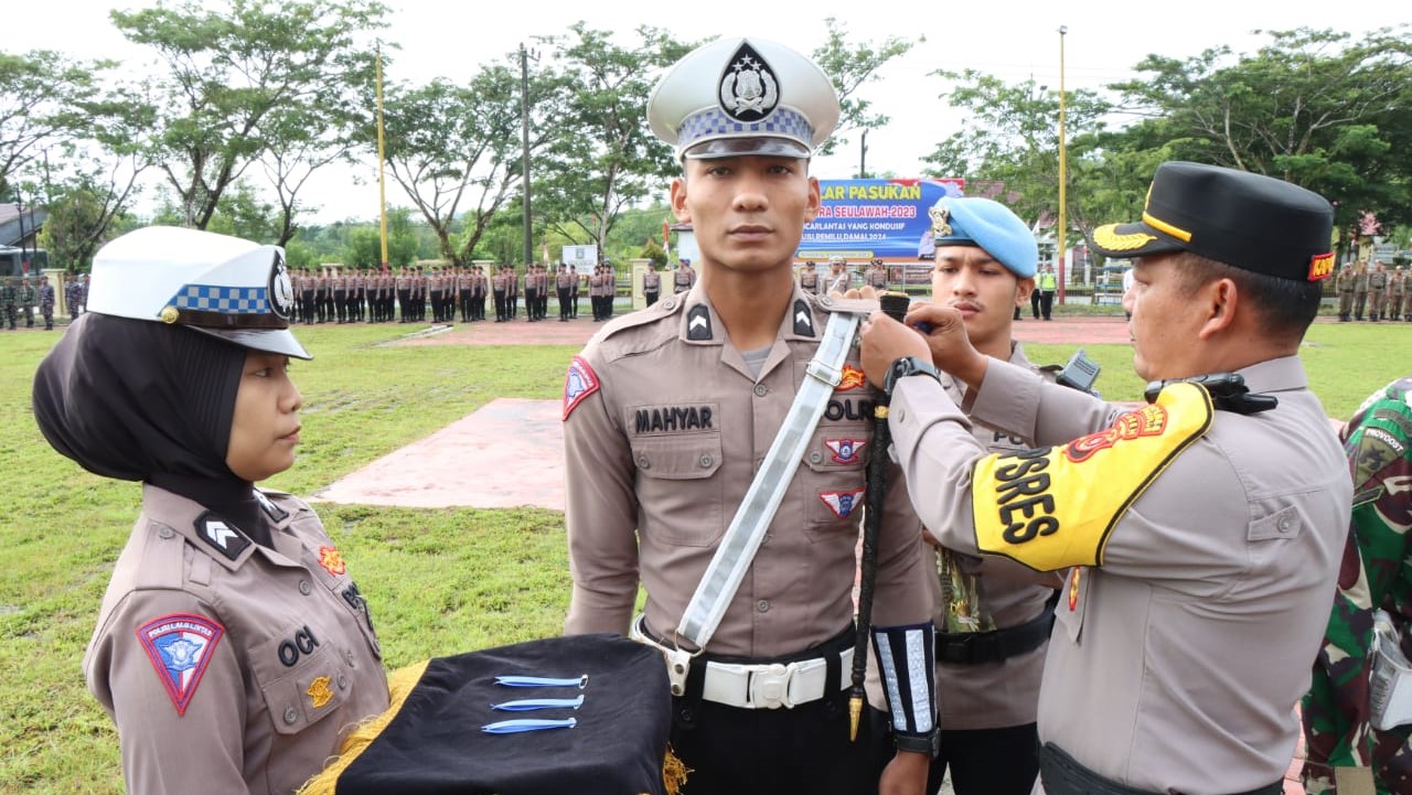 Polres Simeulue Gelar Apel Pasukan Ops Zebra Seulawah Tahun 2023 Polres Simeulue Gelar Apel Pasukan Ops Zebra Seulawah Tahun 2023
