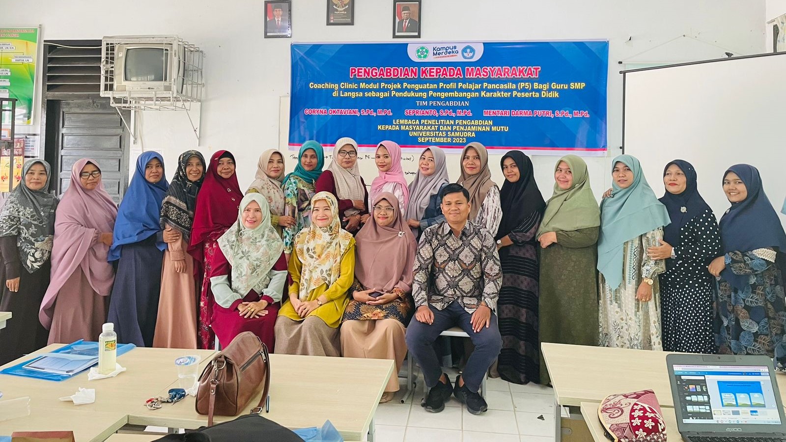 Unsam Adakan Coaching Clinic Modul P5 Bagi Guru SMP