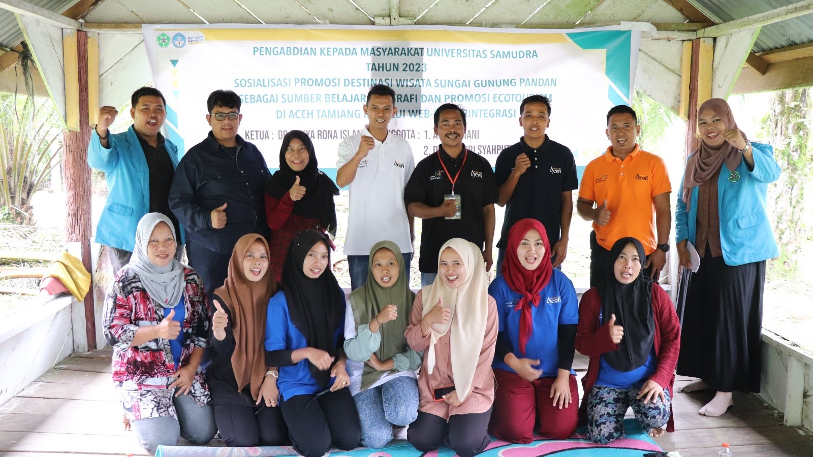 Dosen Unsam: Wisata Sungai Gunung Pandan Sumber Belajar Geografi