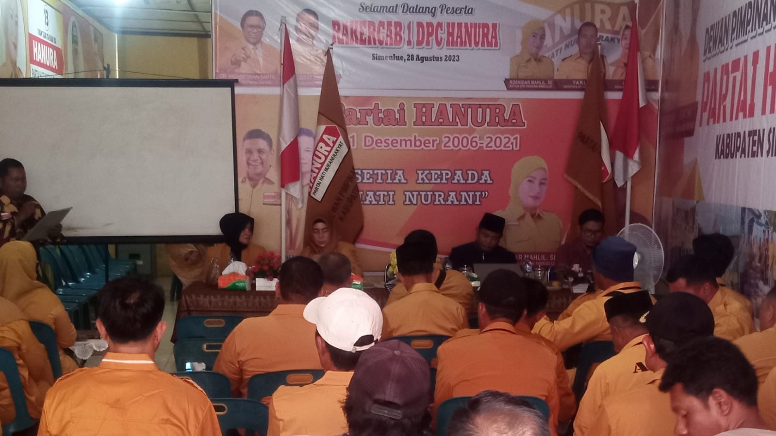 Partai Hanura Simeulue Adakan Rakercab Partai Hanura Simeulue Adakan Rakercab
