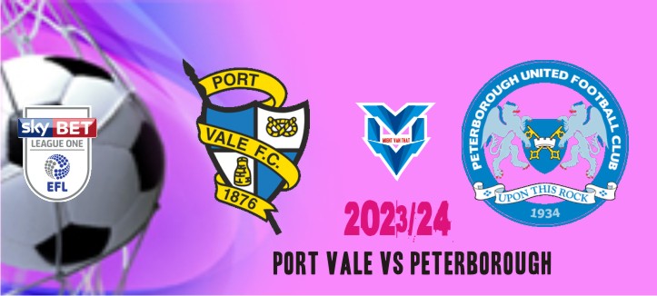 Port Vale vs Peterborough Prediksi Port Vale vs Peterborough