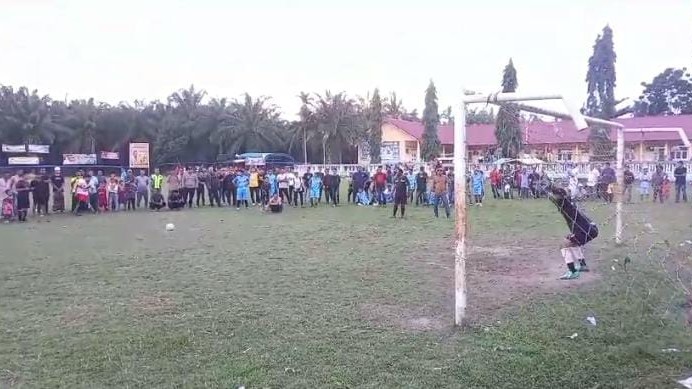 Diduga Tanpa Izin, Turnamen Liga Apayuh Berjalan Mulus
