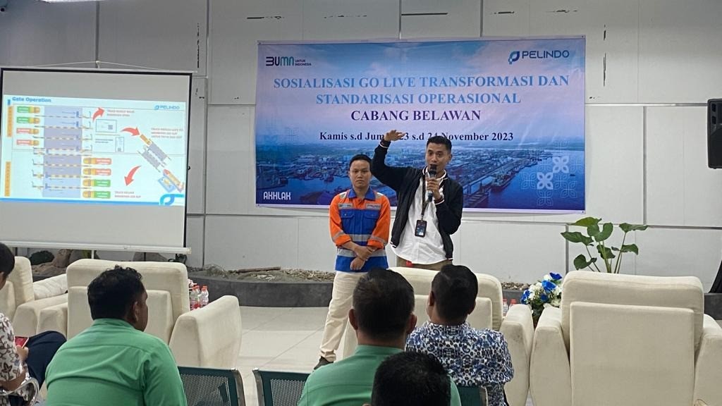 SPMT Sosialisasikan Transformasi Pelabuhan Belawan