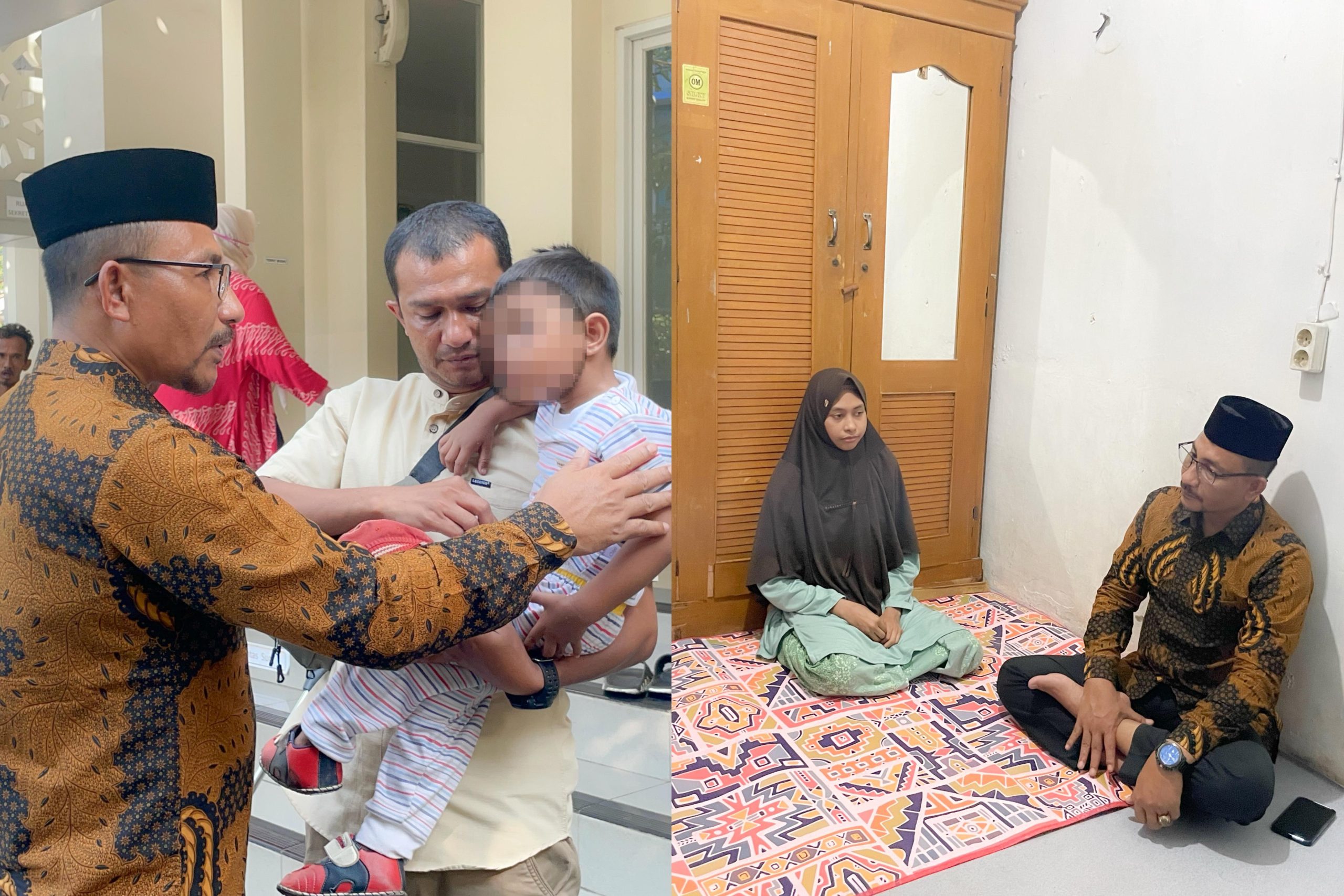 Haji Uma Kunjungi Dan Bantu Biaya Warga Aceh Sedang Jalani Pengobatan Di Jakarta