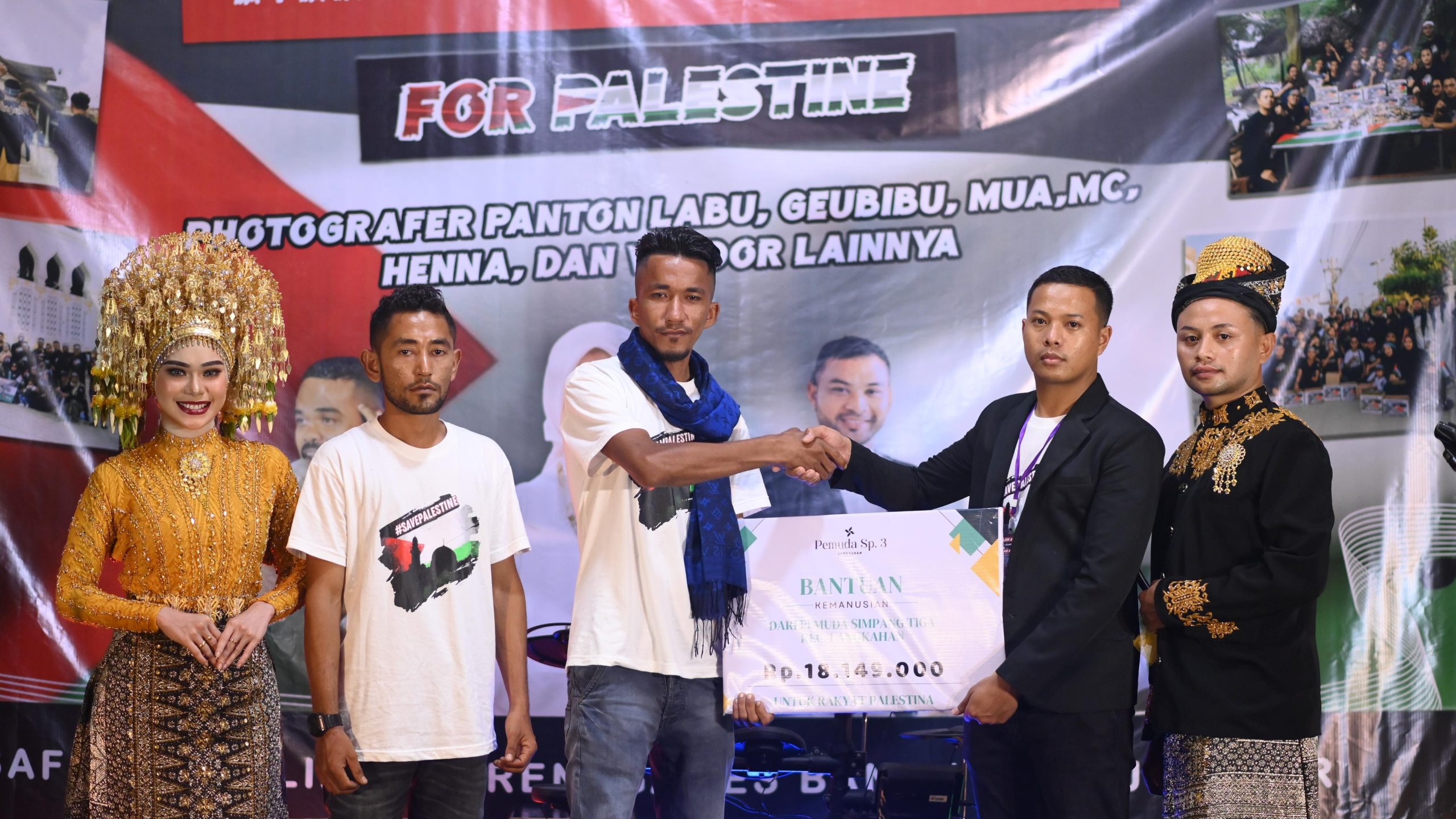 Komunitas di Aceh Utara Gelar Malam Amal Untuk Palestina, Terkumpul Dana Rp 120 Juta