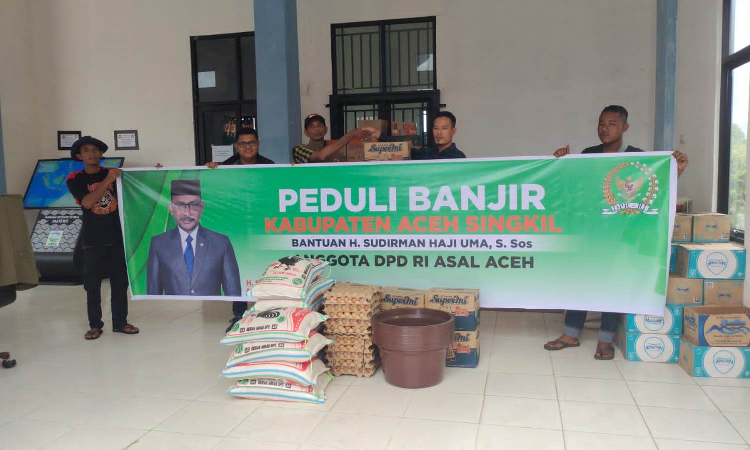 Lagi, Haji Uma Kirimkan Bantuan Untuk Korban Banjir Di Aceh Singkil
