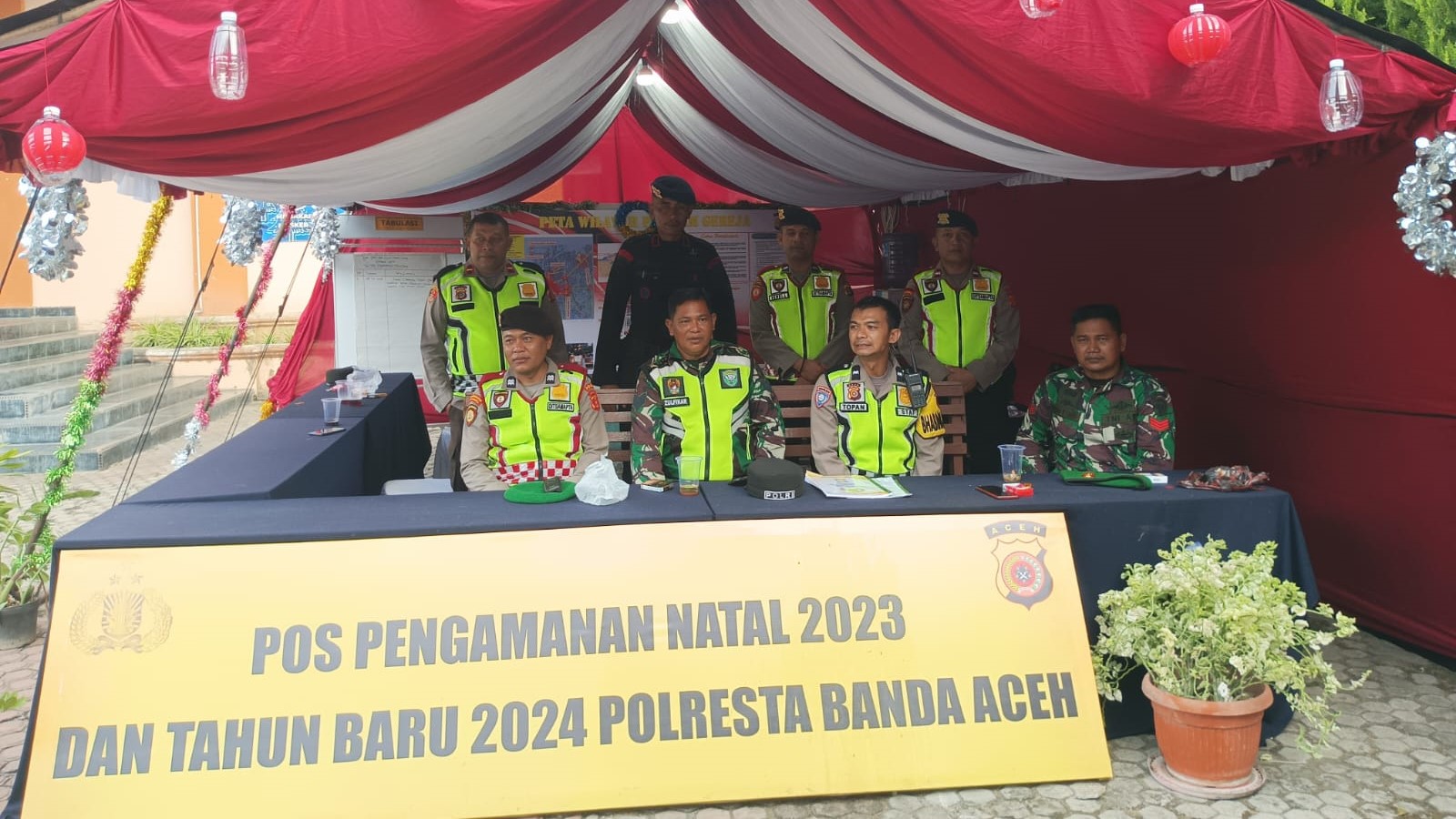 Personel Polda Aceh Siap Amankan Malam Natal