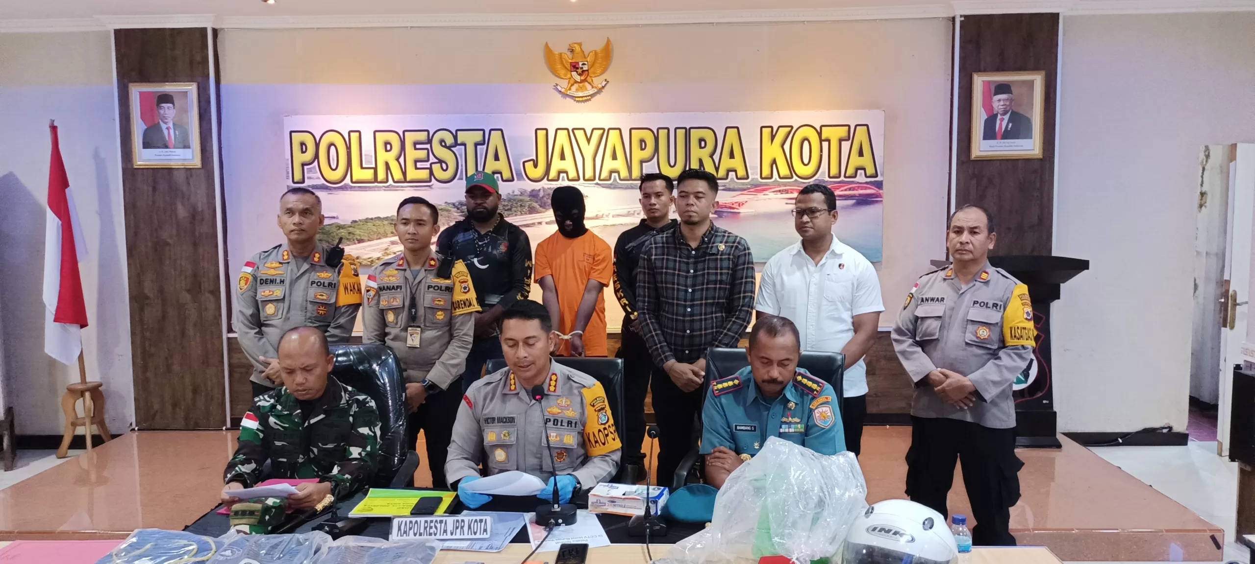 Pelaku Pembakaran Di Abepura Telah Di Tangkap Tim TNI-POLRI