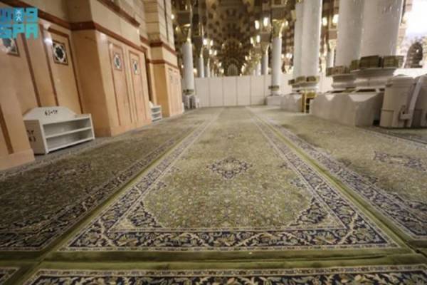 Alasan 25 Ribu Karpet Masjid Nabawi Dipasangi Chip