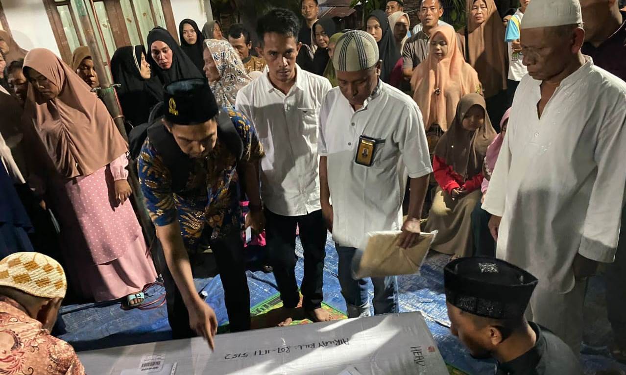 Meninggal di Malaysia, Tim Senator Haji Uma Jemput Jenazah Warga Langsa Di Kuala Namu