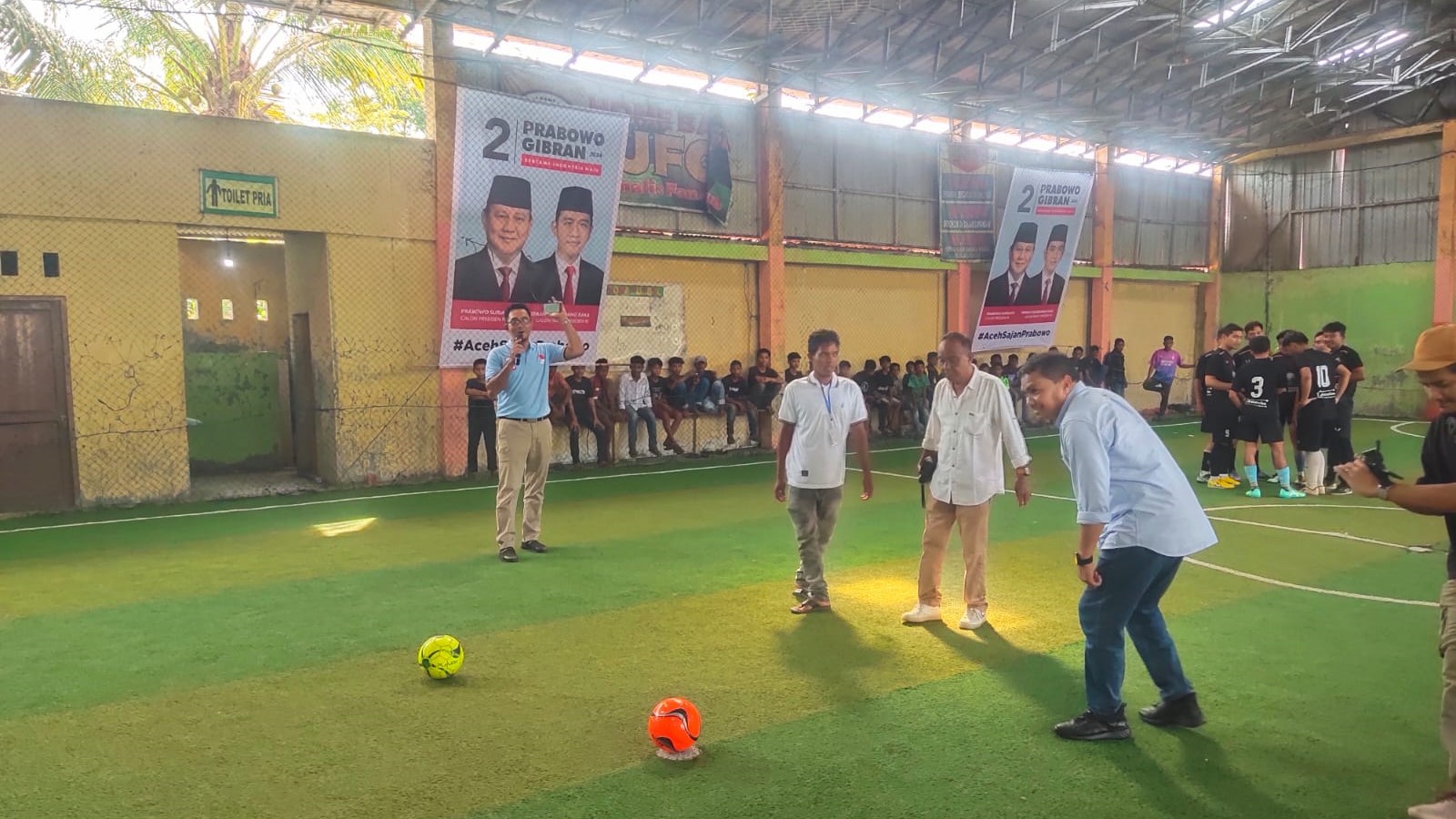 Siap Menangkan Prabowo-Gibran, DPC Partai Gerindra Kota Langsa Gelar Turnamen Futsal
