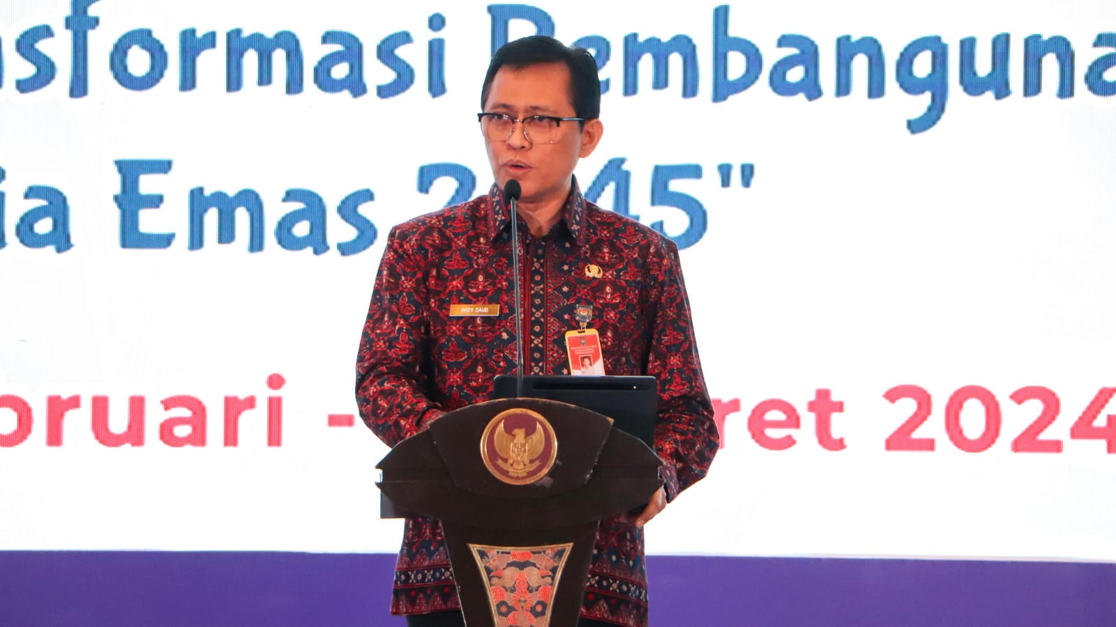 Rakortekrenbang 2024, Siapkan Fondasi Transformasi Pembangunan Menuju Indonesia Emas 2045 Rakortekrenbang 2024, Siapkan Fondasi Transformasi Pembangunan Menuju Indonesia Emas 2045