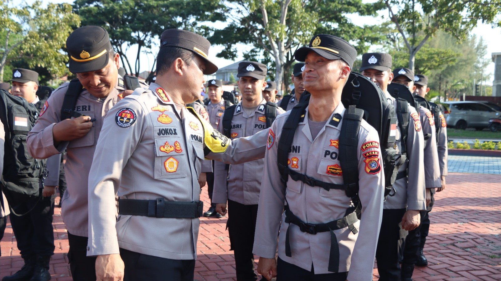 Kapolda Aceh Ingatkan Personel Pengamanan TPS Profesional dan Jaga Netralitas