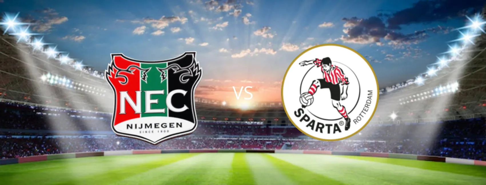 NEC Nijmegen vs Sparta