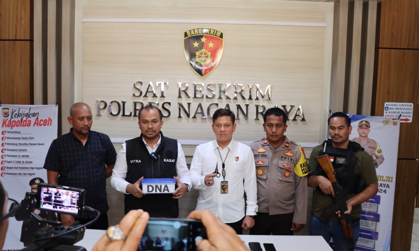 Satreskrim Polres Nagan Raya, Tangkap Pelaku Buang Bayi di Saluran Irigasi Satreskrim Polres Nagan Raya, Tangkap Pelaku Buang Bayi di Saluran Irigasi
