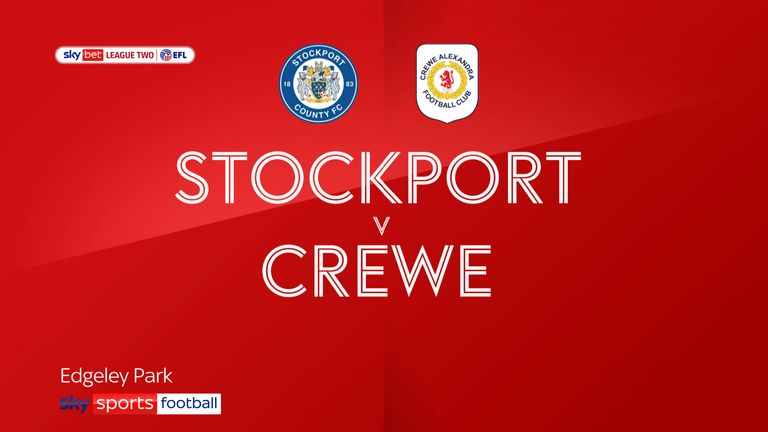 Stockport vs Crewe