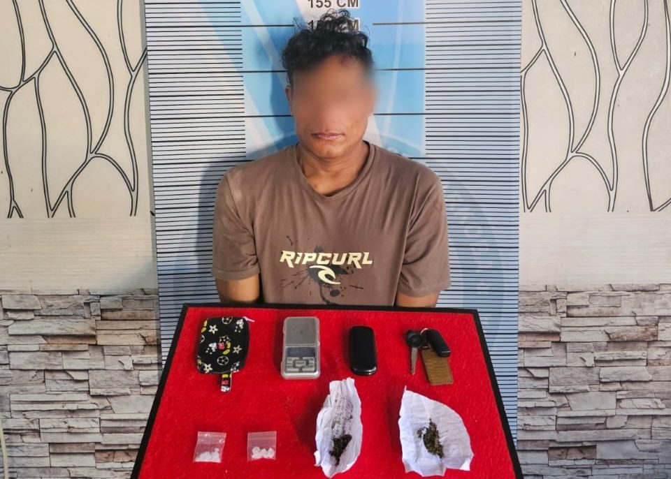 Menunggu Pesanan Narkoba, Warga Langsa Diringkus Polisi Menunggu Pesanan Narkoba, Warga Langsa Diringkus Polisi