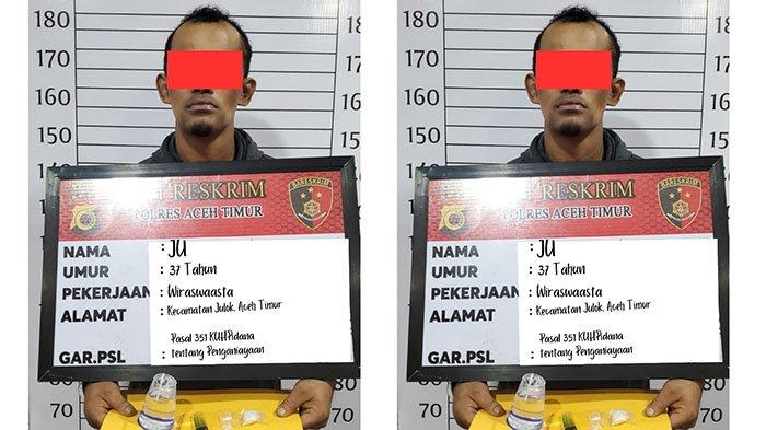 Polres Aceh Timur Berhasil Mengungkap Peredaran Narkoba Yang Dilakukan Pelaku Penganiayaan