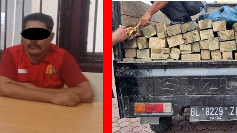 Penyidik Polres Aceh Timur Limpahkan Kasus Pengangkutan Kayu Ilegal ke JPU Penyidik Polres Aceh Timur Limpahkan Kasus Pengangkutan Kayu Ilegal ke JPU