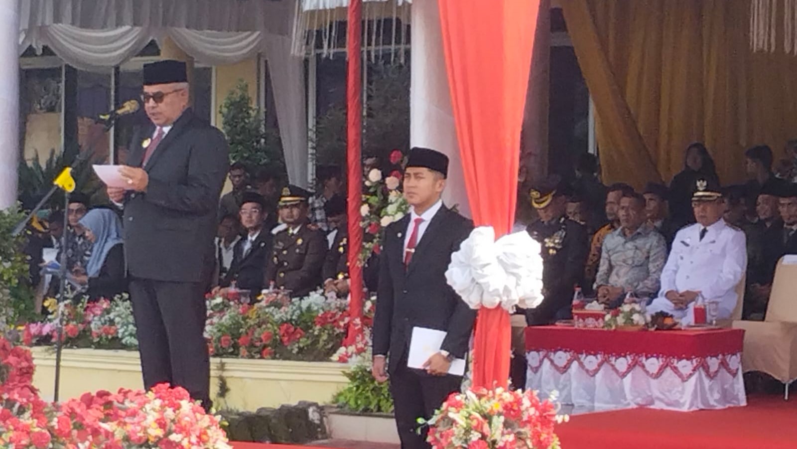 Di HUT Singkil, Pj Gubernur Aceh Ajak Masyarakat Terus Bersatu