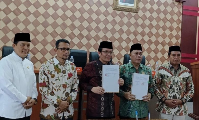 IAIN Lhokseumawe Dan Kanwil Kemenag Sumatera Utara Teken MoU