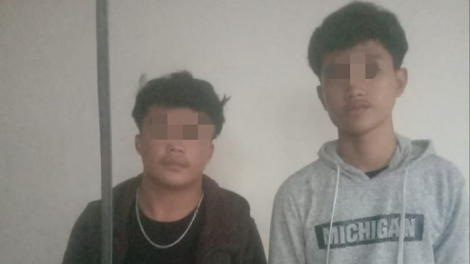 Polres Pelabuhan Belawan Tangkap Dua Anggota Genk Motor