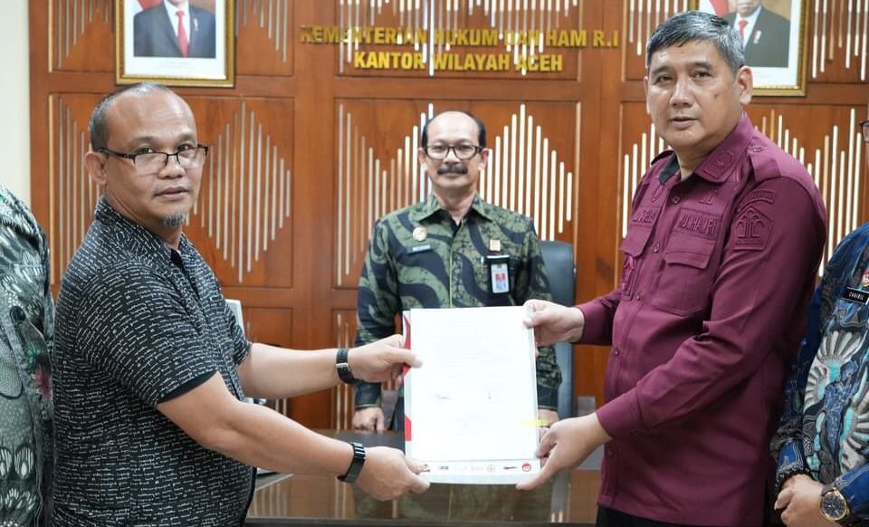 Kemenkumham Aceh Terima Kunjungan Pemkab Nagan Raya, Bahas Raqan RTRW Kemenkumham Aceh Terima Kunjungan Pemkab Nagan Raya, Bahas Raqan RTRW