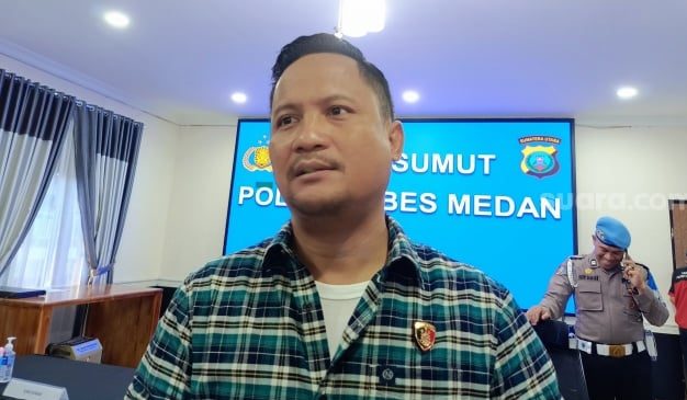 Polrestabes Medan Tangguhkan Tiga Tersangka Pencuri Di rumah Dinas Bobby