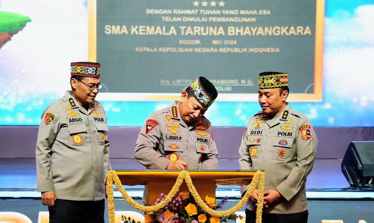 Kapolri Meresmikan KOP Sebagai Wadah Para Polisi Atlet