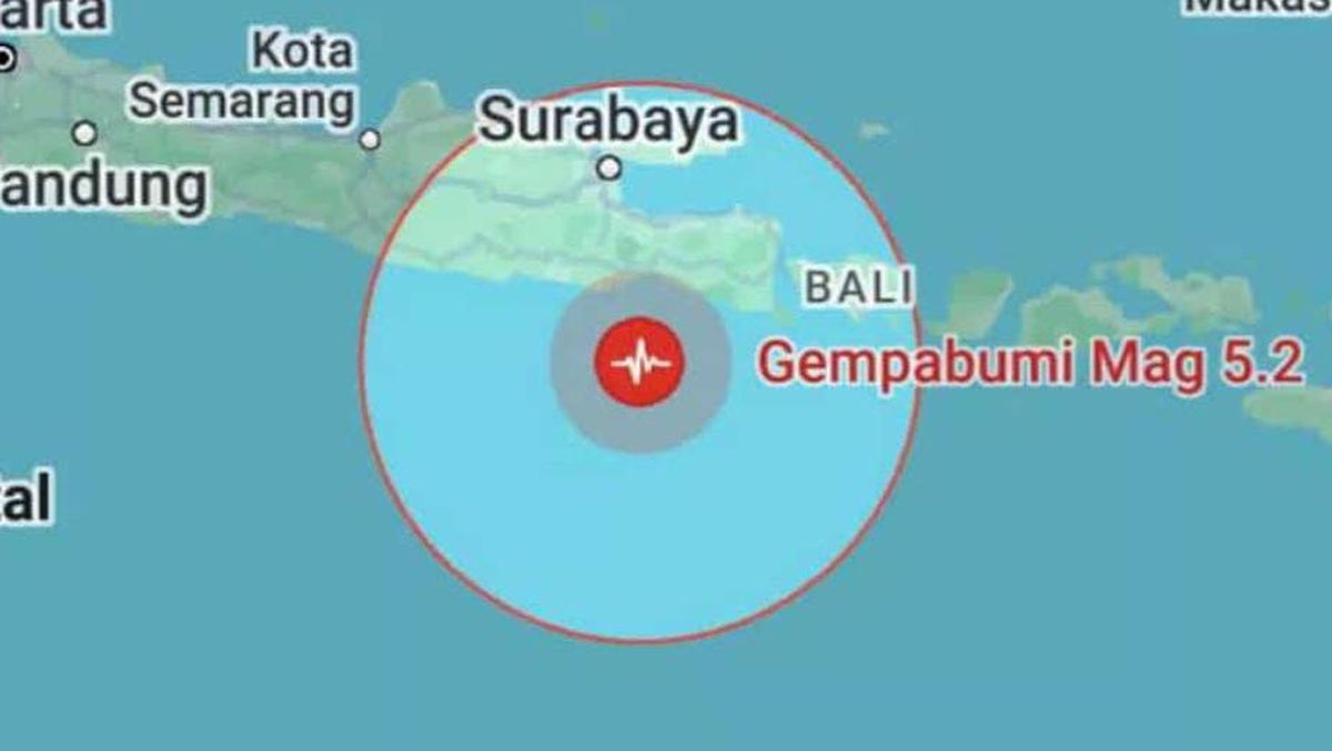 Gempa Magnitudo 5,2 Guncang Lumajang Sabtu Dini hari Gempa Magnitudo 5,2 Guncang Lumajang Sabtu Dini hari