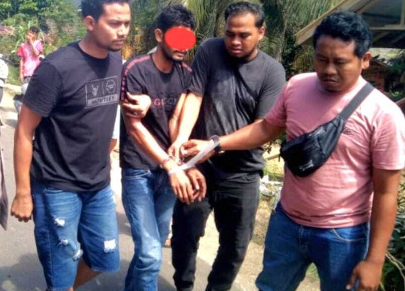 Tim Satreskrim Polres Aceh Timur Tangkap AR Pelaku Pembunuhan Neneknya