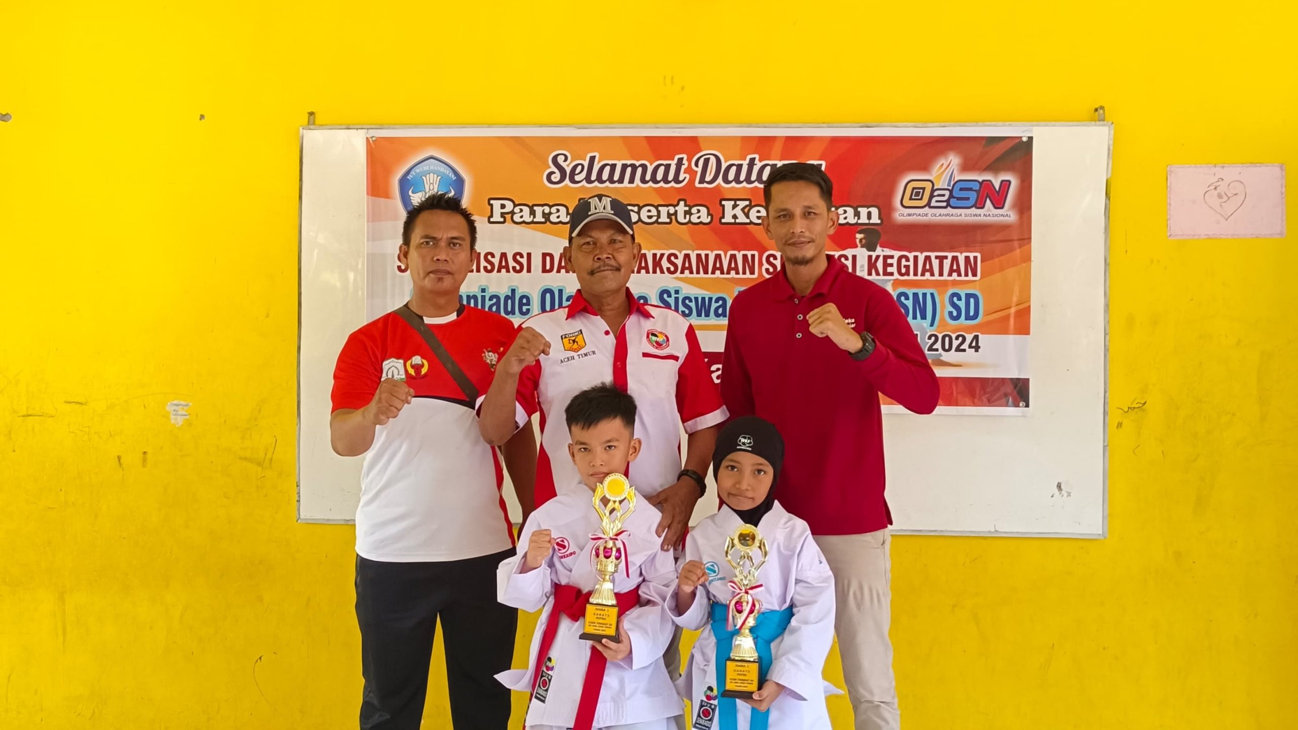 Daffa Dan Aisyah Juara I O2SN Tingkat Aceh Timur