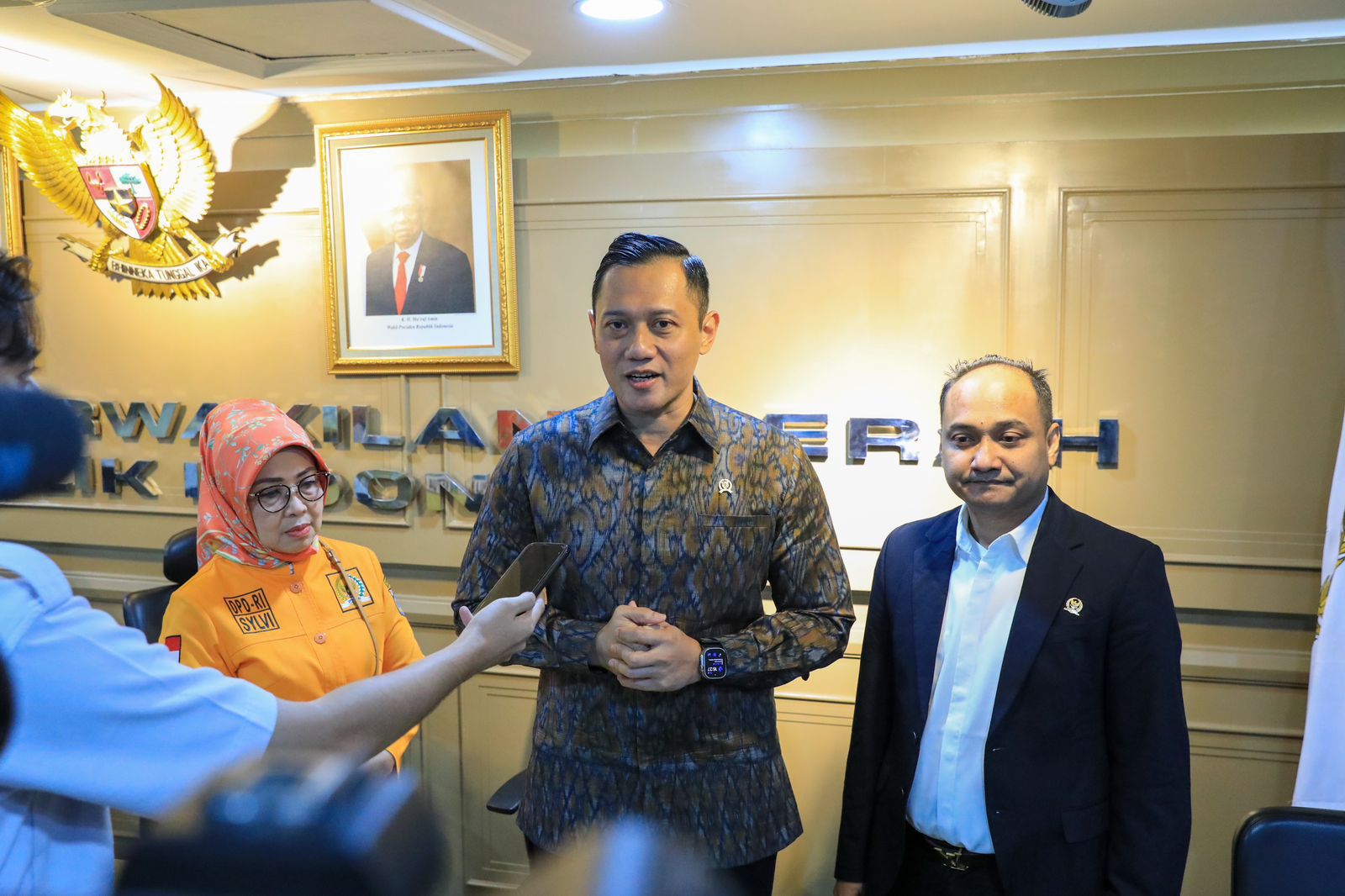 Ketua Komite I: DPD RI Puji Kecerdasan Dan Gerak Cepat AHY