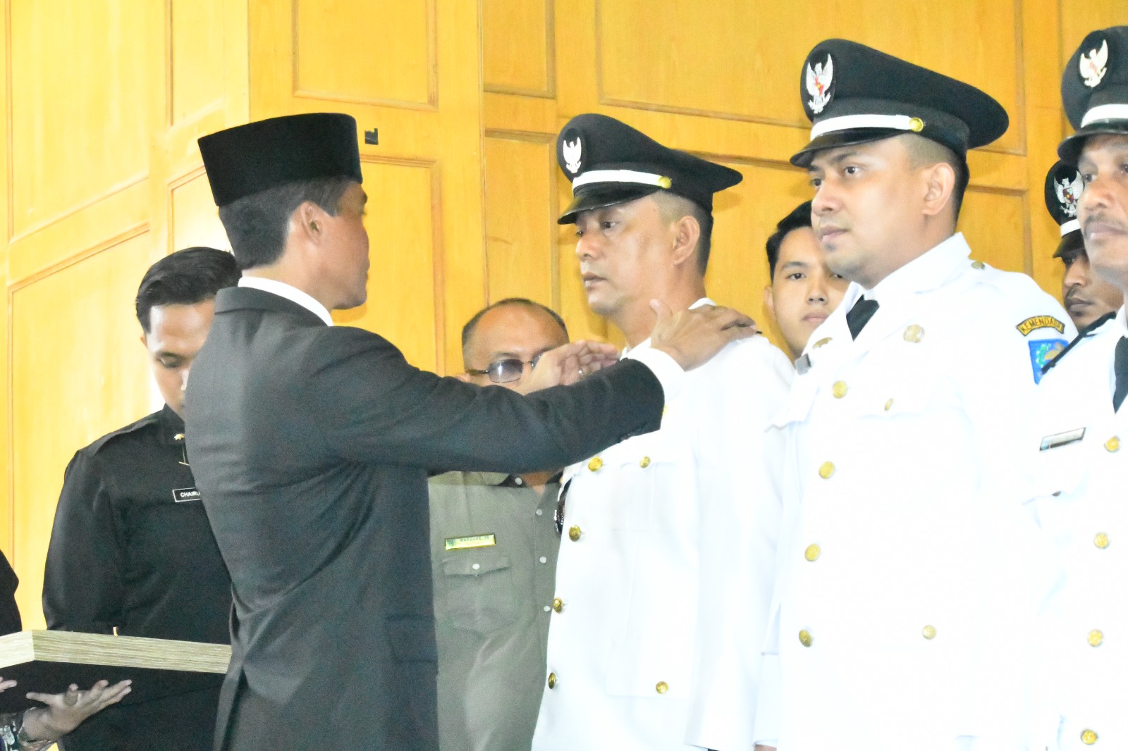 Penjabat Walikota Langsa, Lantik Puluhan Pj Geuchik