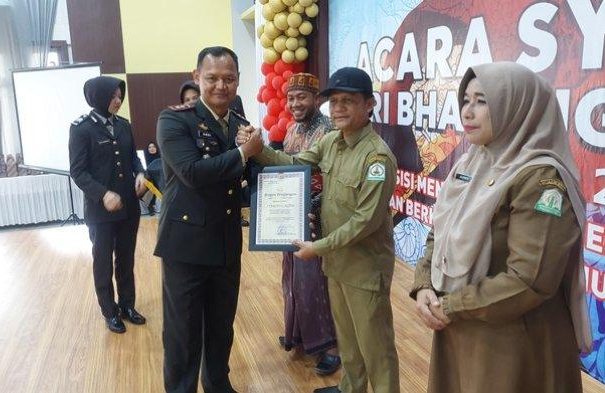 Peringatan HUT Bhayangkara Ke-78 Kemarin, Polres Aceh Tamiang Beri Penghargaan