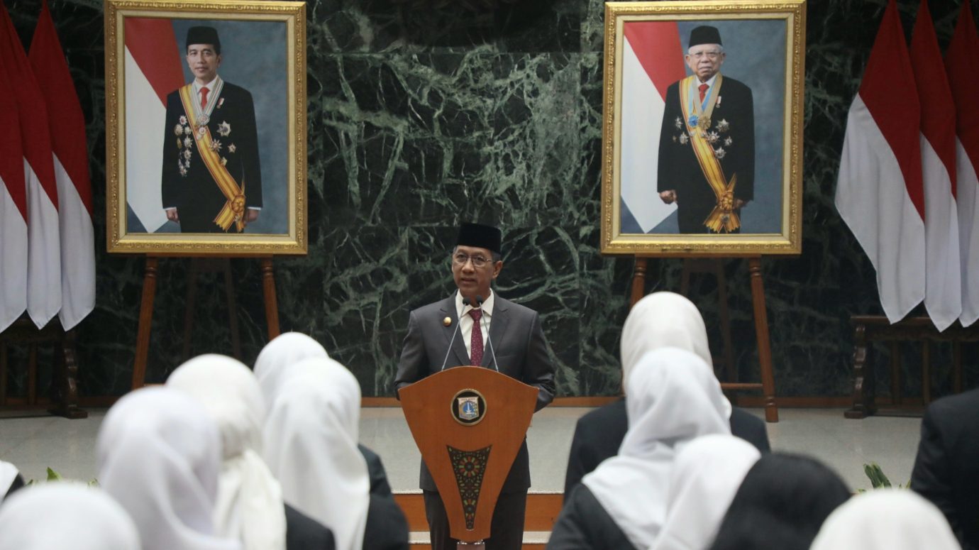 Pj Gubernur DKI Jakarta Lantik 71 ASN, Pejabat Eselon II,III, Dan IV