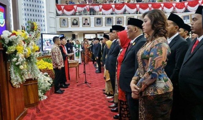 55 Anggota DPRD Tangerang Resmi Dilantik