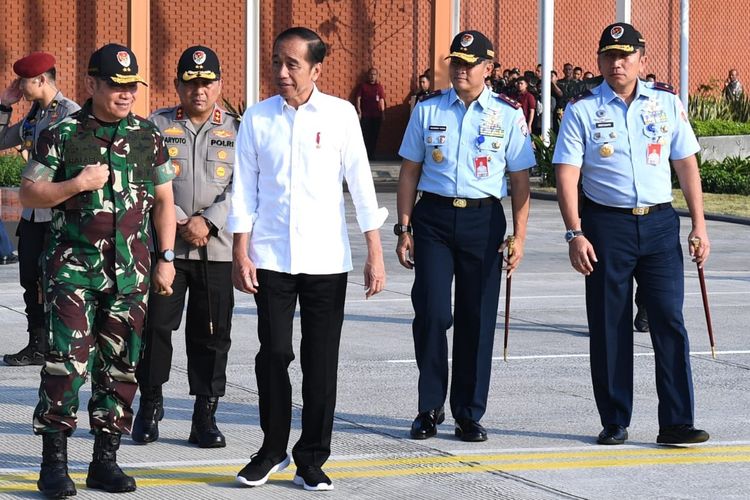 Presiden Jokowi Lakukan Kunjungan Kerja Ke Lampung, Resmikan Sejumlah Infrastruktur