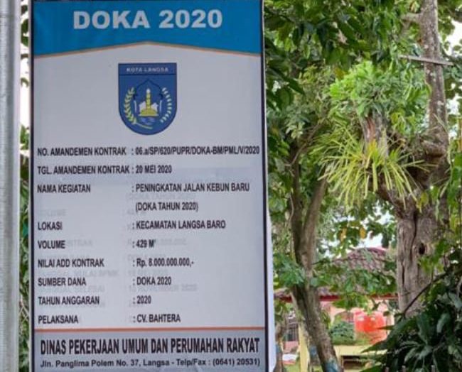 Ketua YLBH Iskandar Muda Aceh Desak Kejagung Dan Kejati Aceh Atensi Kasus Dugaan Korupsi Pengaspalan Jalan Kebun Baru Menghabiskan Dana Rp 8 Milyar Volume 429 Meter