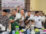 Wakili PJ Walikota, Sekda Beserta Kapolres Langsa Dan Forkopimda Musnahkan Sabu Seberat 10.550 Gram