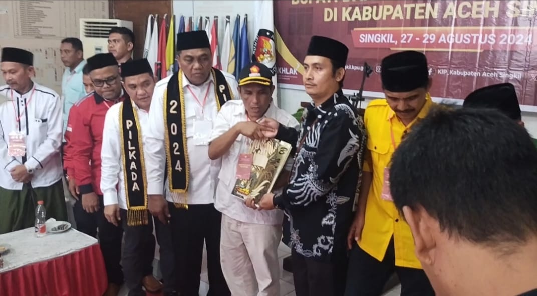 Dulmusrid-Al Hidayat Resmi Mendaftar Ke KIP Aceh Singkil