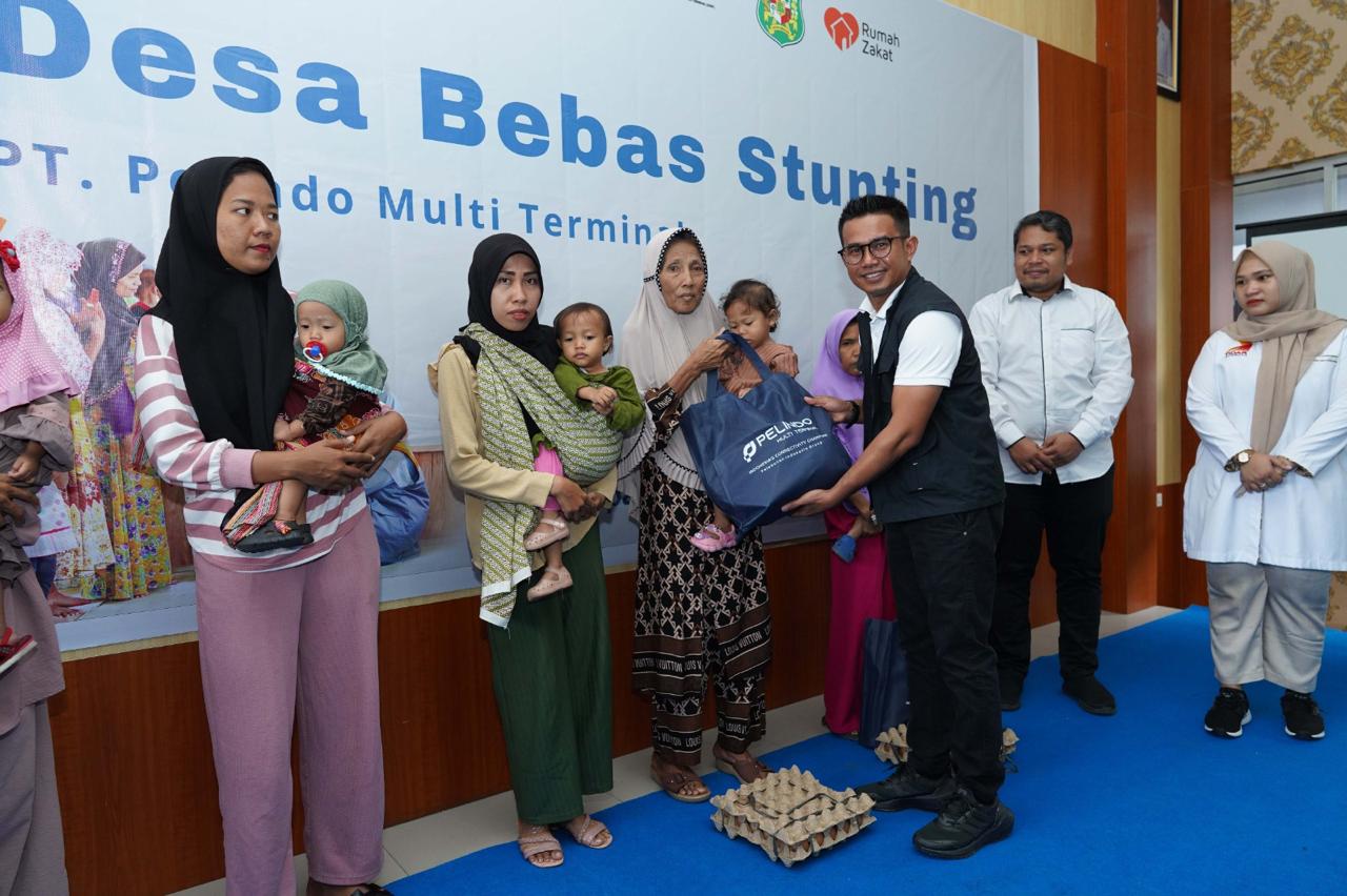 Dukung Penurunan Stunting & Gizi Buruk, Pelindo Multi Terminal Perkuat Program Kesehatan