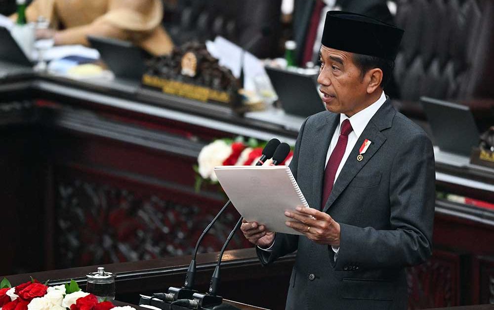 Jokowi Alokasikan Anggaran Infrastruktur RAPBN 2025